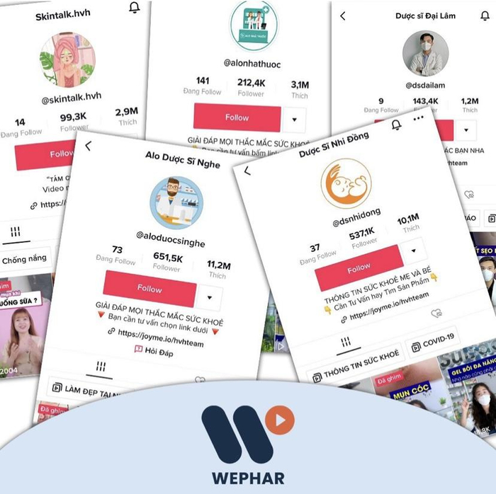 Kênh TikTok Dược sĩ Nhi Đồng - Giải pháp Marketing Chăm sóc sức khỏe và Dược Phẩm của Giám đốc MKT Tùng Pharma Ảnh 4