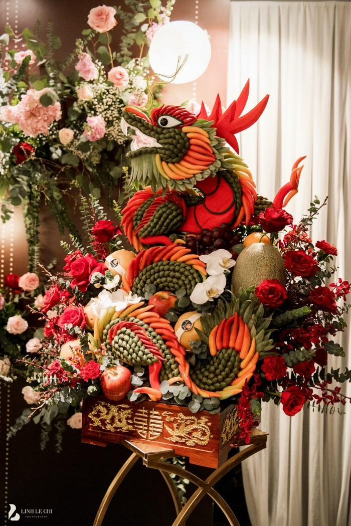 Tráp Rồng – Tráp Phượng tạo hình tỉ mỉ, khéo léo.