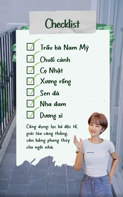 Hô biến ban công thành không gian tràn ngập sắc xanh cùng Hina và Helly Tống Ảnh 3