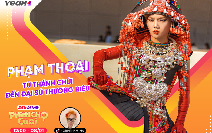 TikToker Phạm Thoại hành trình từ 'Thánh chửi' đến đại sứ thương hiệu của 24h Live Phiên Chợ Cuối Ảnh 2