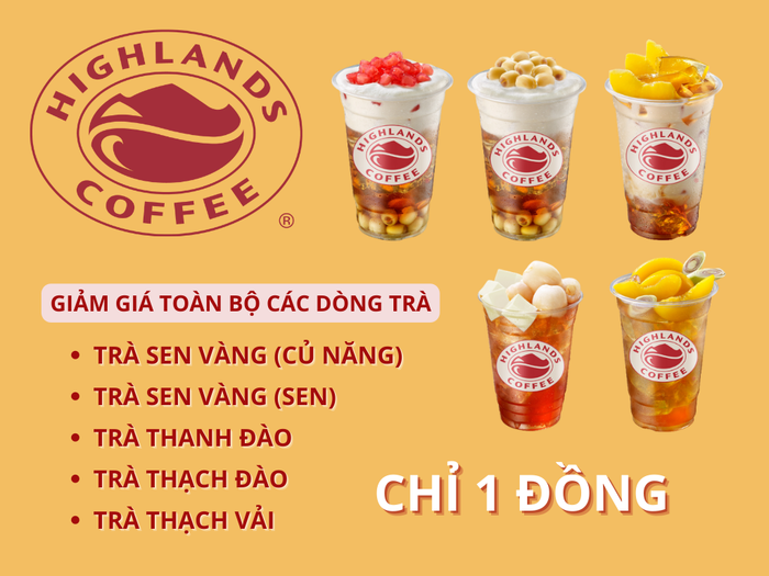 Mang hương vị trà thanh mát, hòa quyện từng miếng thạch và trái cây giòn tan, trà Highlands luôn đứng đầu trong danh sách không thể bỏ qua của những tín đồ vừa thích vị trà đậm truyền thống, vừa thích sự phá cách đến từ những topping mới lạ.