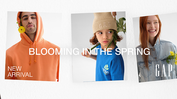 Gia đình diễn viên Thu Trang - Tiến Luật cùng loạt hot face rực rỡ sắc hoa trong những khoảnh khắc đầu năm cùng GAP Ảnh 8