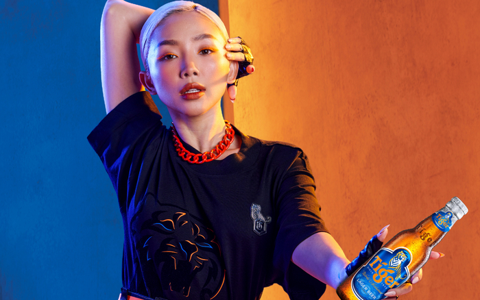 Tóc Tiên, Quốc Cơ-Quốc Nghiệp tự tin thể hiện bản lĩnh trong thiết kế mới từ NTK Công Trí Ảnh 2