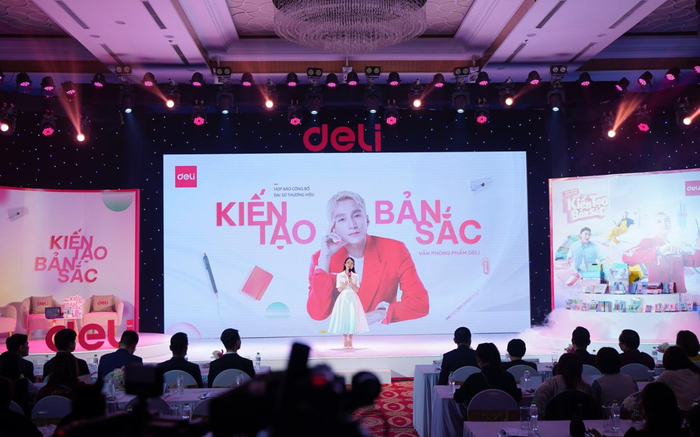 Thương hiệu văn phòng phẩm Deli công bố đại sứ thương hiệu tại việt nam năm 2023: nghệ sĩ Sơn Tùng M-TP Ảnh 2