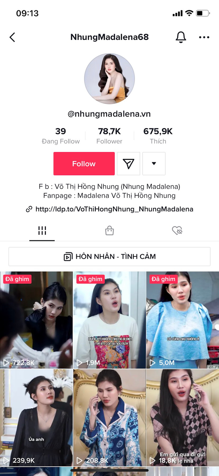 Kênh tiktok triệu view của CEO Võ Thị Hồng Nhung