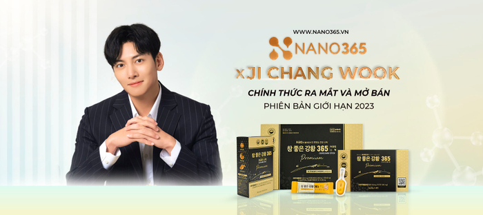 Tinh nghệ Nano 365 Premium và Thạch nghệ Nano 365 Collagen Premium - phiên bản Ji Chang-Wook đã chính thức được mở bán.