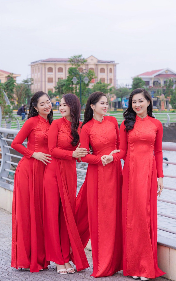 Chị Trang Lê đam mê nét đẹp văn hóa truyền thống của chiếc áo dài