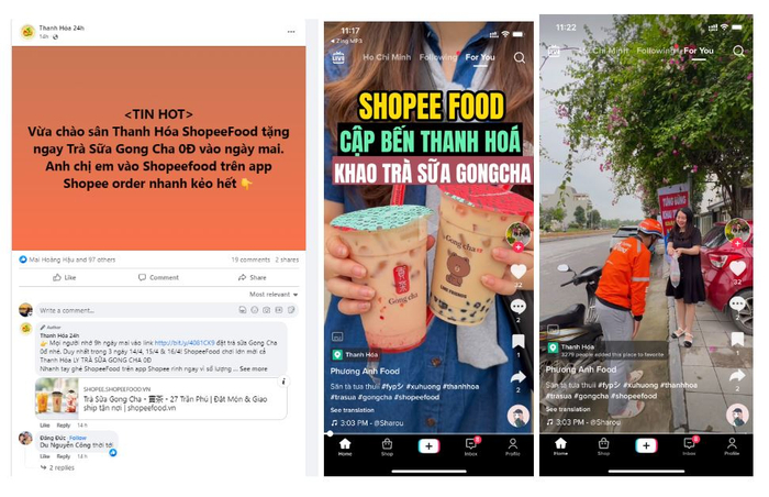 Các HOT page trên mạng xã hội cũng đang truyền tay nhau “bí quyết chốt đơn độc quyền” của Gong Cha.