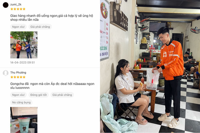 Fan Thanh Hóa đua nhau chốt đơn rần rần trên ShopeeFood. Không gì tuyệt hơn khi cầm trên tay ly trà sữa mát lạnh lại còn miễn phí nữa chứ. 