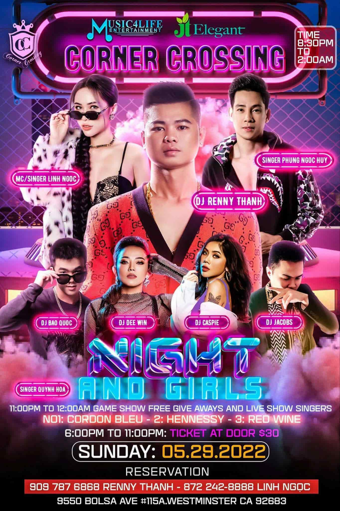 Poster Liveshow Renny Thanh