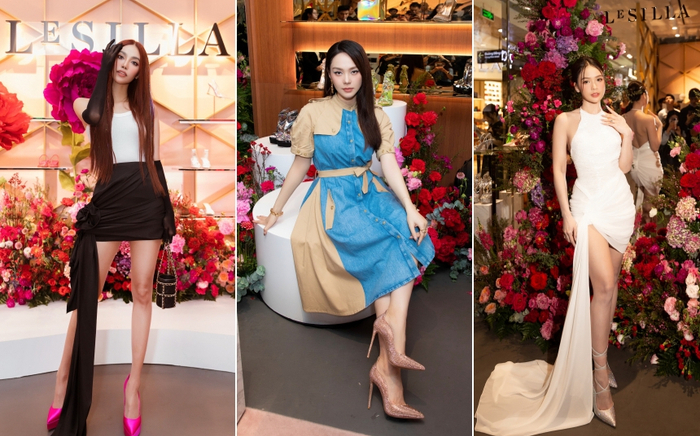Những gương mặt nàng dâu hào môn Minh Hằng, Lan Khuê, Sam đọ sắc '10 phân vẹn 10' trong đêm khai trương Le Silla Ảnh 2