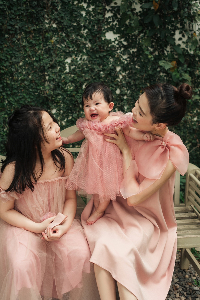 Trang My – chủ thương hiệu LAMY design và hai con gái