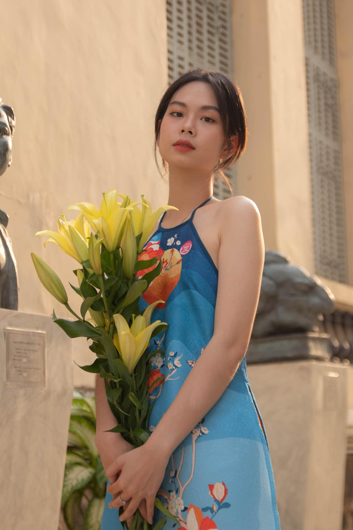 Nữ sinh đa tài ĐH FPT: Hạnh phúc với đủ trải nghiệm producer phim ngắn, ca hát, người mẫu Ảnh 9