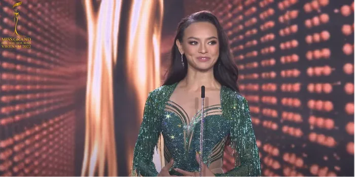 Mai Ngô trở thành thí sinh được quan tâm nhất sau đêm chung kết Miss Grand Vietnam 2022 tối 1/10.